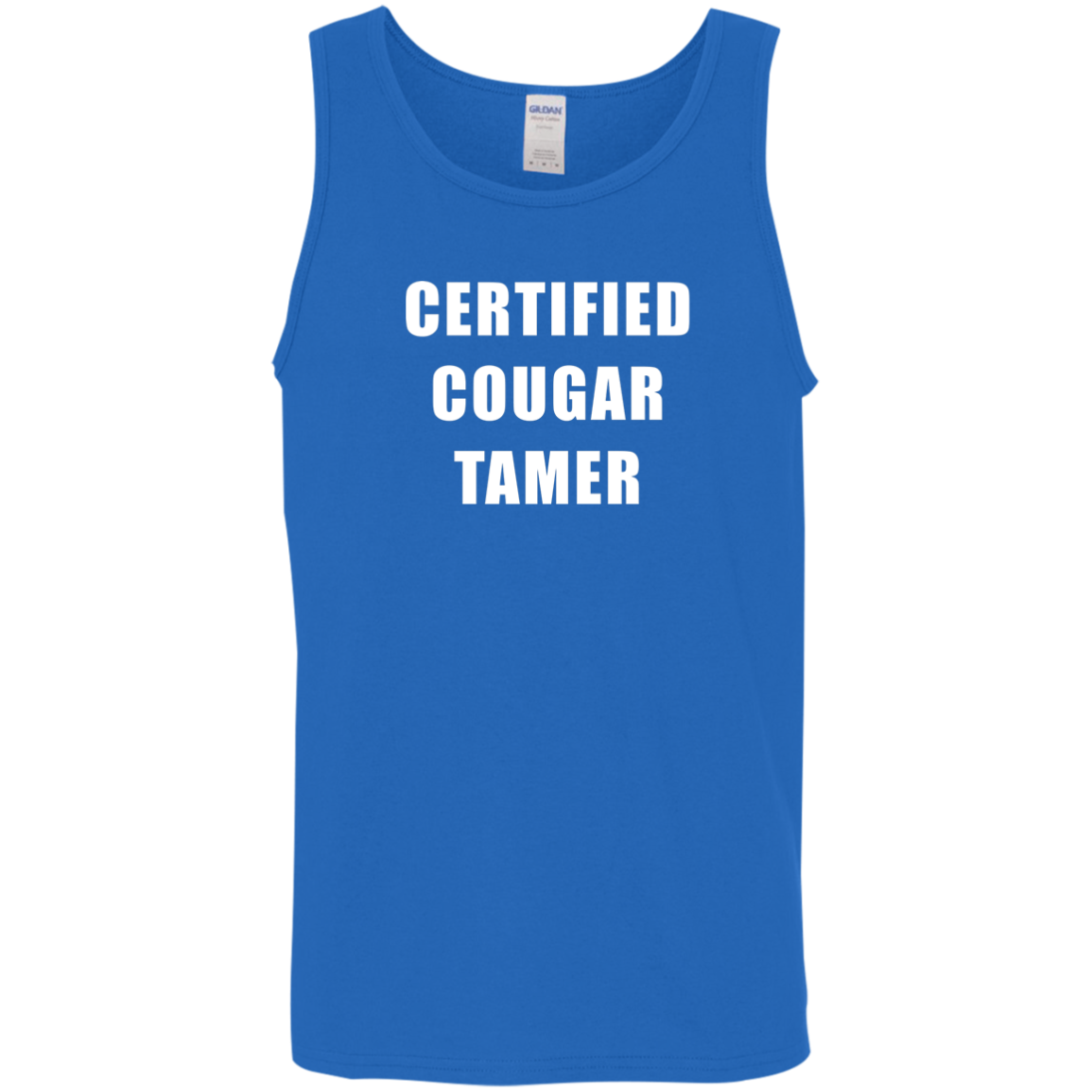 "Certified Cougar Tamer" Tank Top