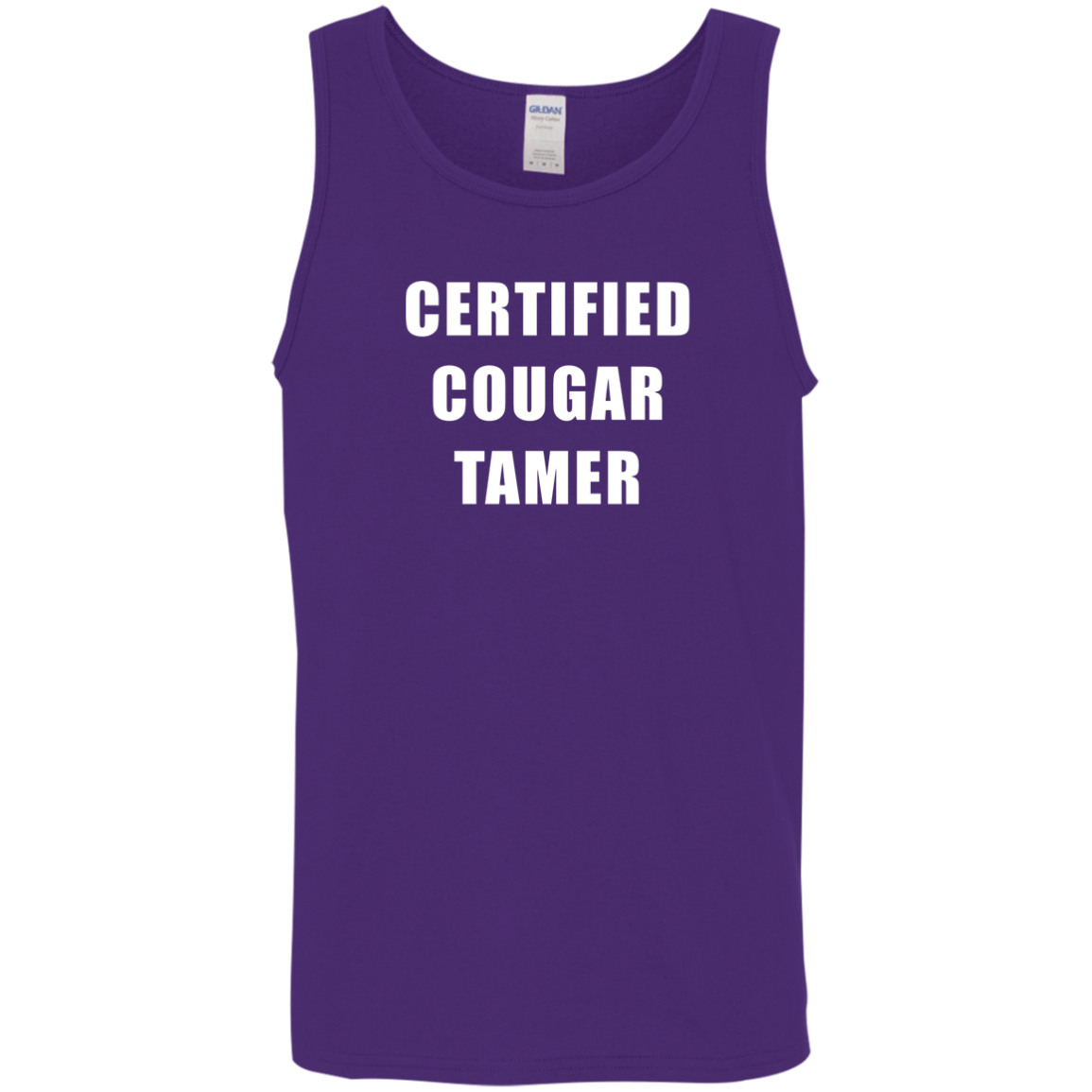 "Certified Cougar Tamer" Tank Top
