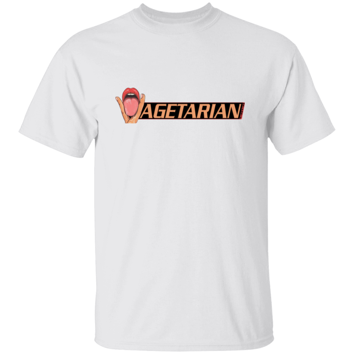 Vagetarian Shirt, 100% cotton, unisex tee, sustainably made, graphic print.