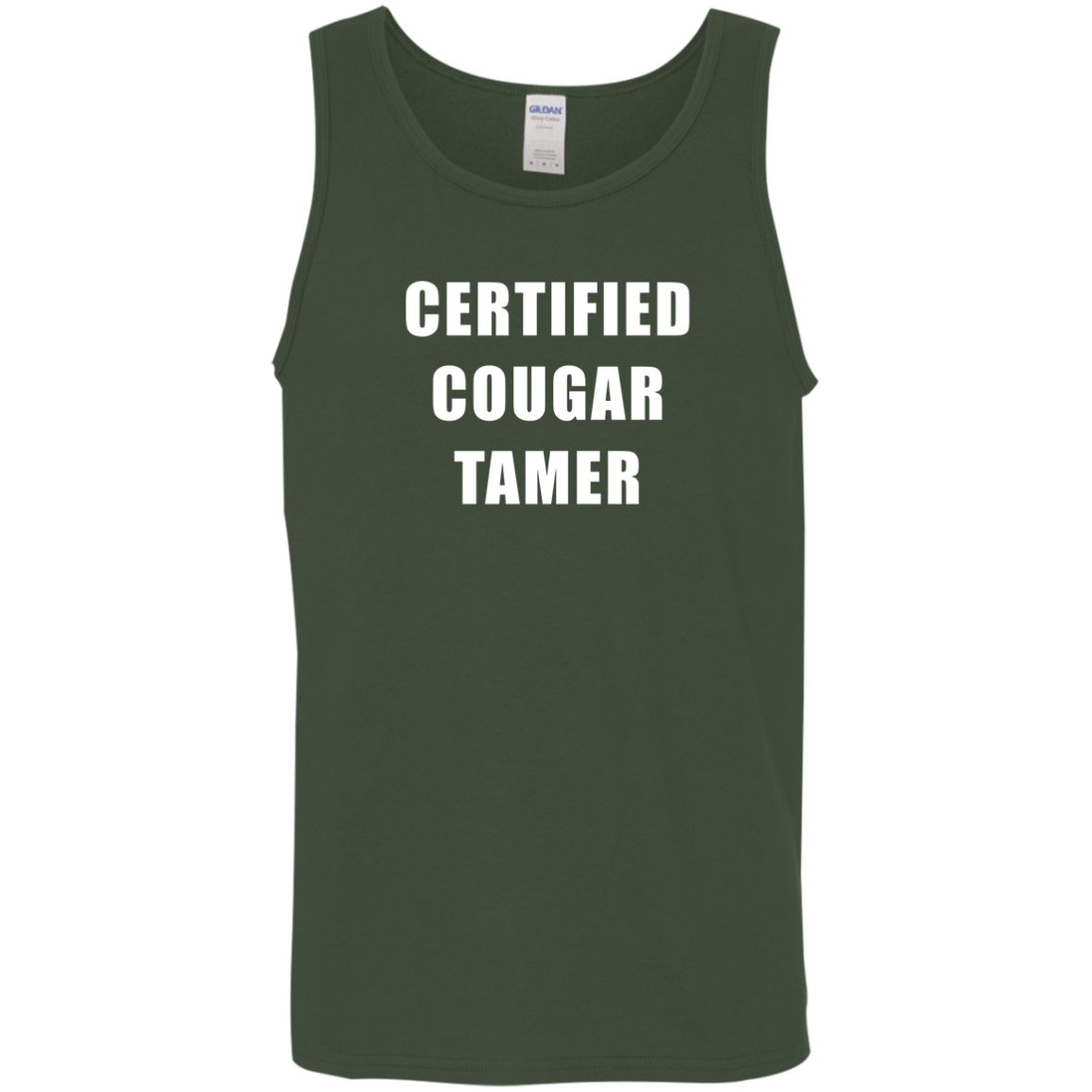 "Certified Cougar Tamer" Tank Top