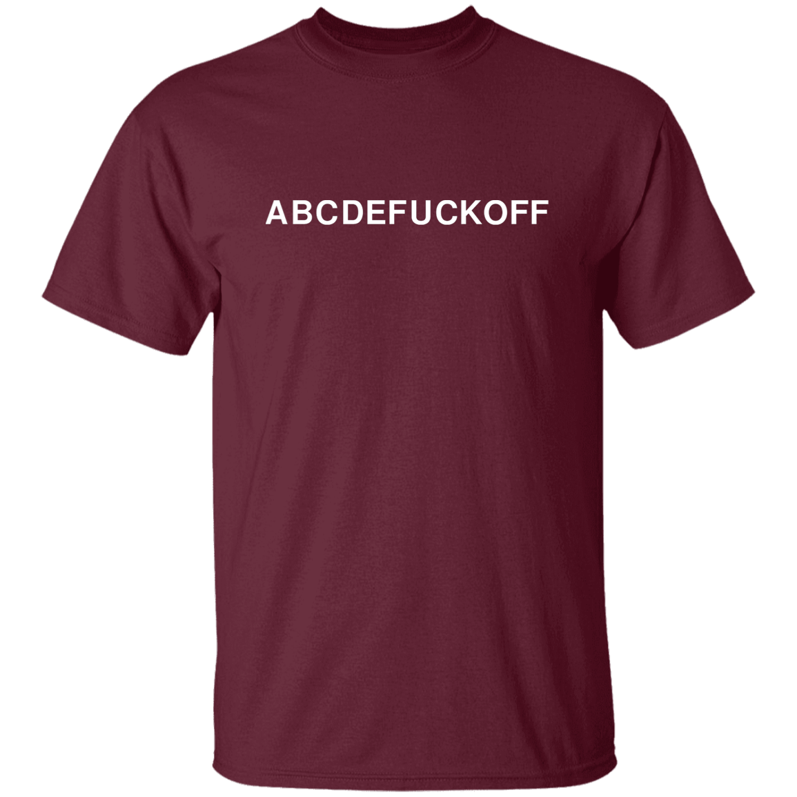 "ABCDEFUCKOFF" Shirt