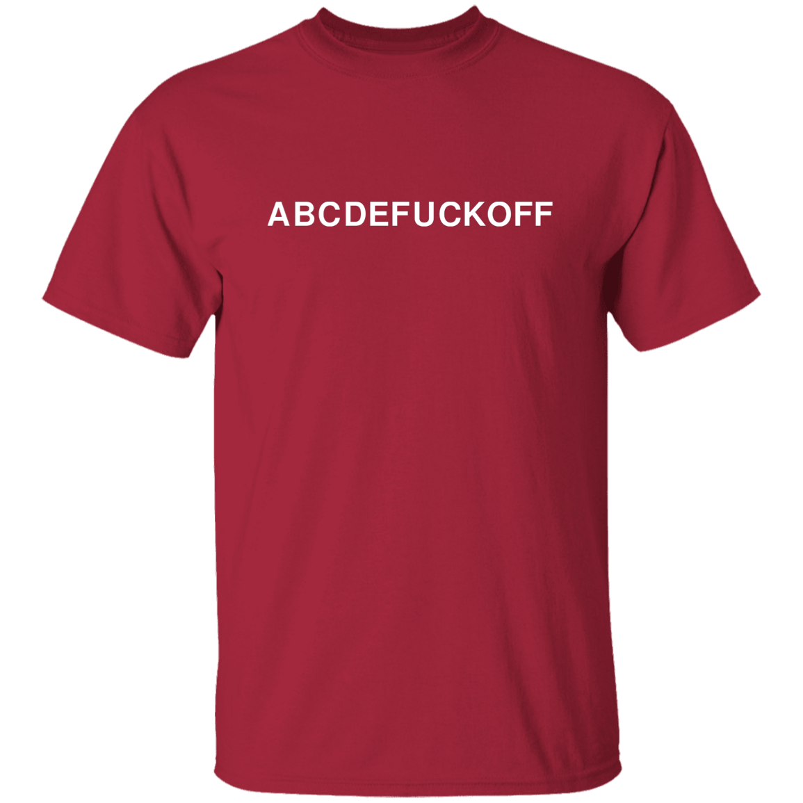 "ABCDEFUCKOFF" Shirt