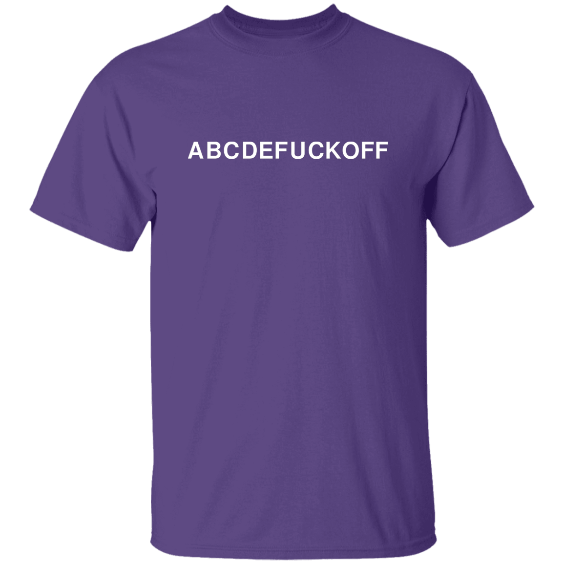 "ABCDEFUCKOFF" Shirt