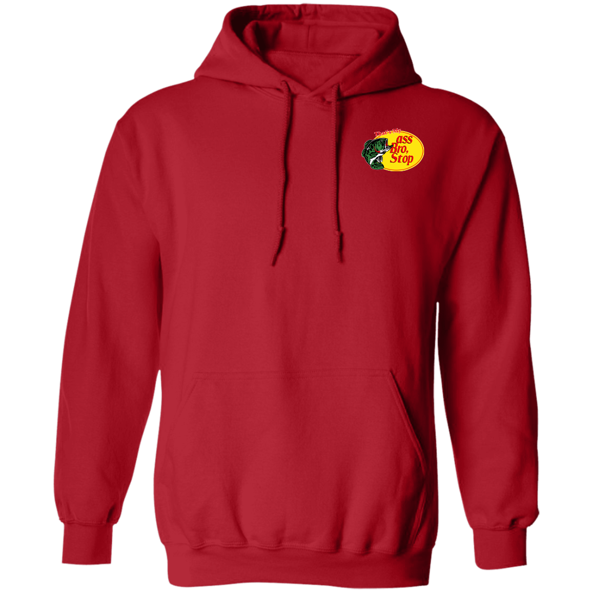 "That's My Ass Bro" Hoodie (Chest Logo) - DripDrip Apparel